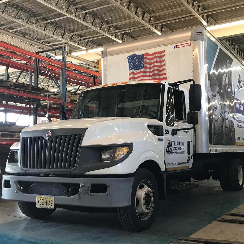 Forklift Tire Installation