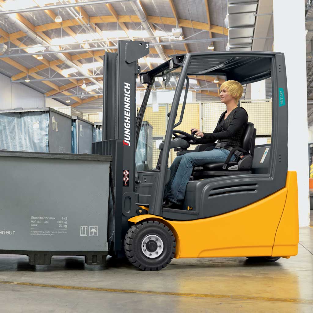 Jungheinrich 3 Wheel Electric Forklift